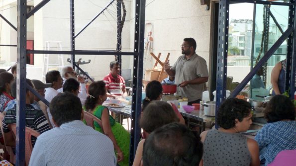 Workshop in Progress. Image Courtesy Kaulige Foods