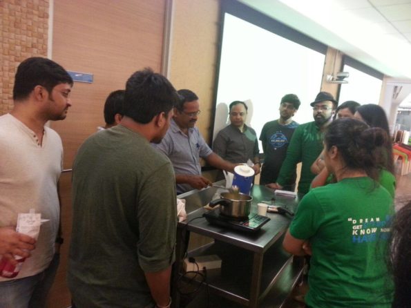 Workshop In Progress. Image Courtesy: Kaulige Foods